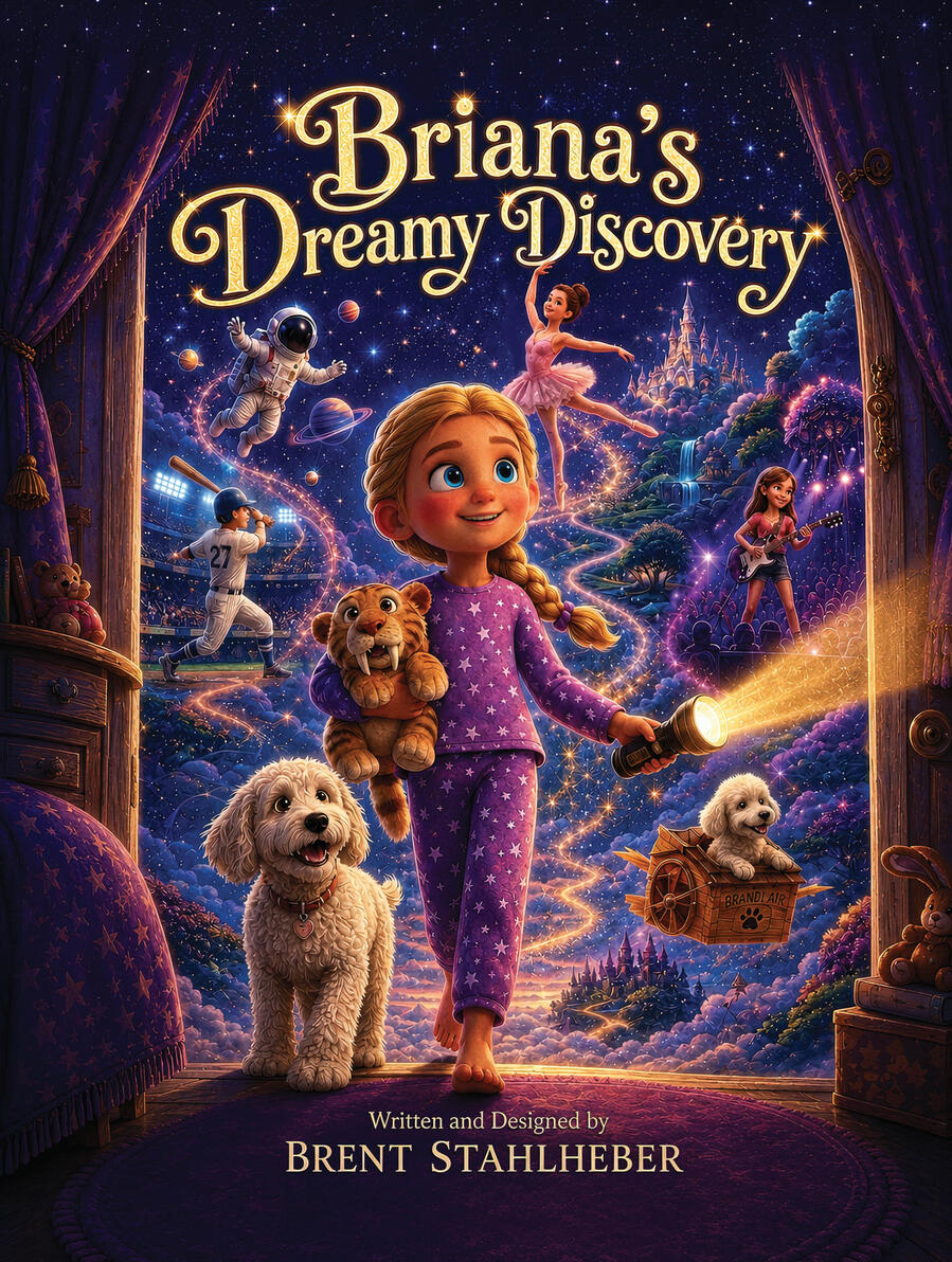 BRIANA'S DREAMY DISCOVERY A magical bedtime adventure about imagination, family, and discovering the wonder of dreams.